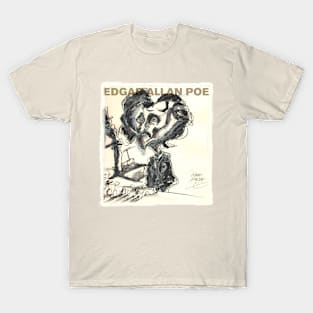 A Heart at the Bar, E.A. Poe T-Shirt